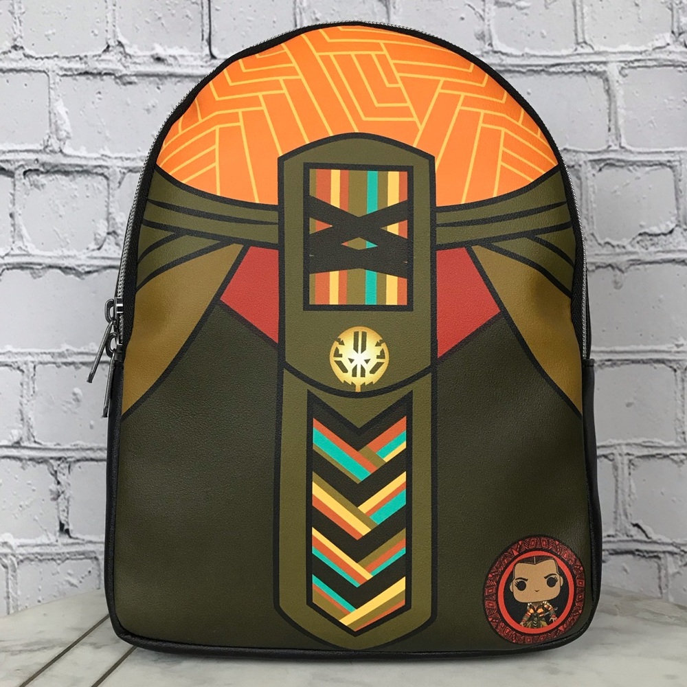Funko Pop Marvel Studios Black Panther Okoye 11.5" Exclusive Mini Backpack